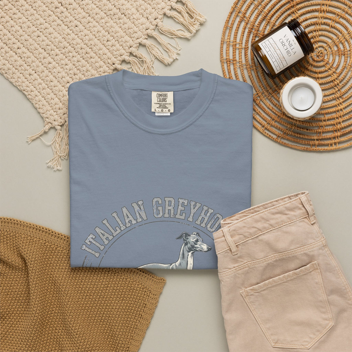 'Pocket Speed' Italian Greyhound T-Shirt — alternate view
