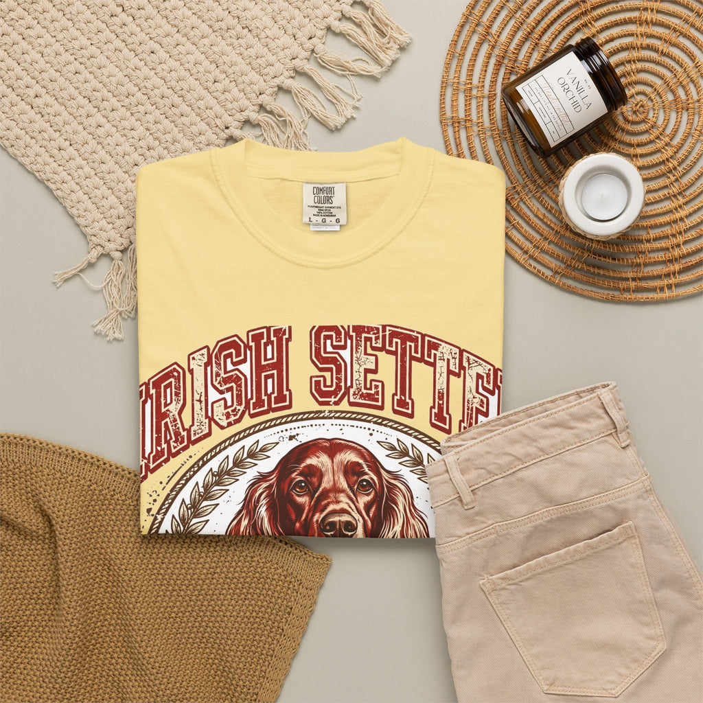 'Redhead Royalty' Irish Setter T-Shirt — alternate view