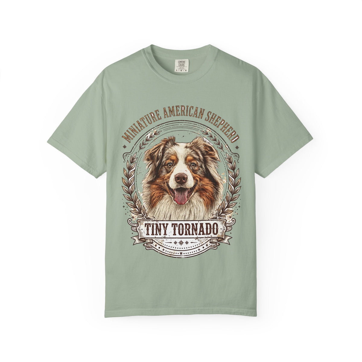'Tiny Tornado' Mini American Shepherd T-Shirt — alternate view