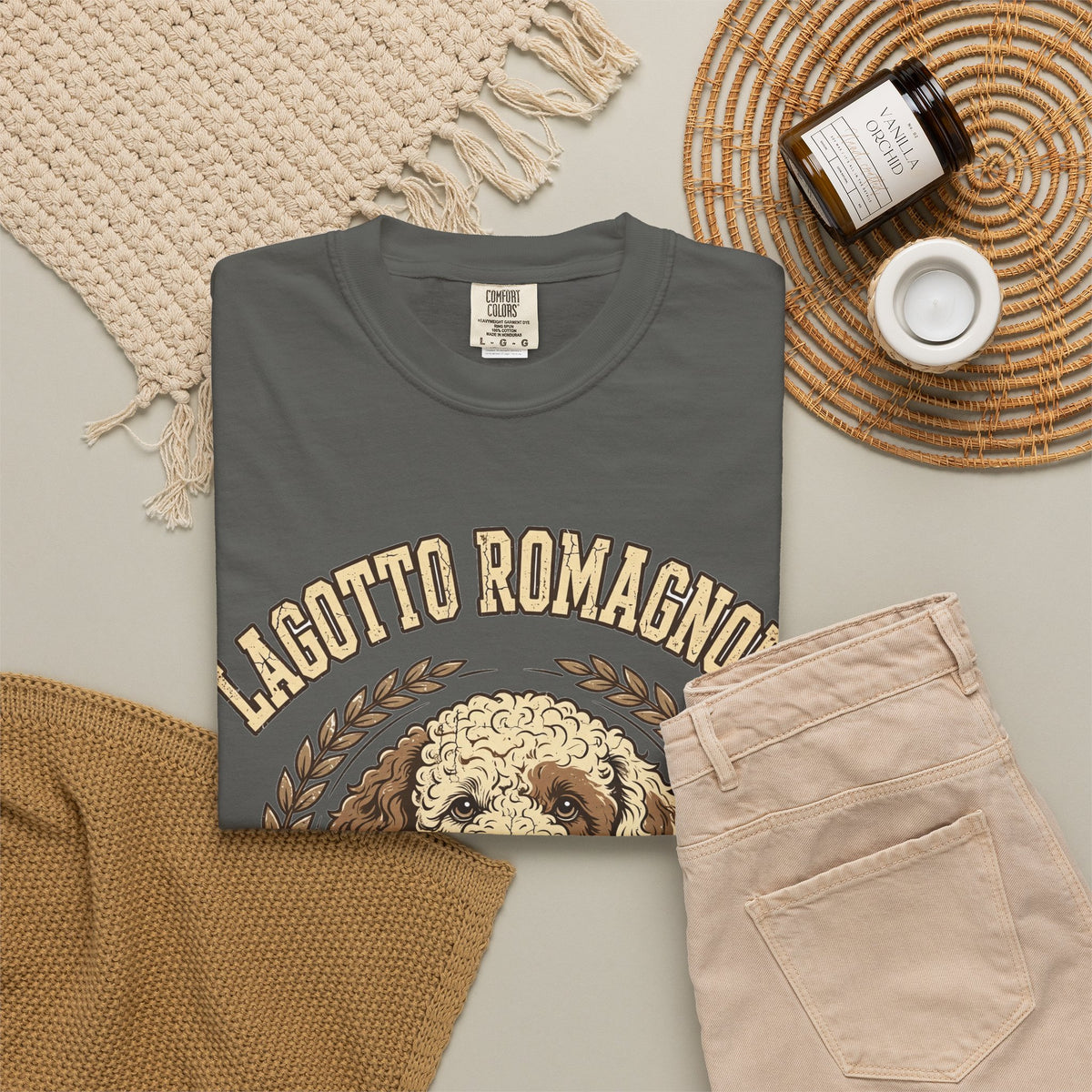 'Truffle Hunter' Lagotto Romagnolo T-Shirt — alternate view