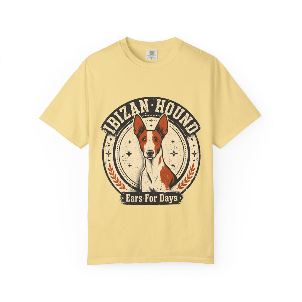 'Elegant Escape' Ibizan Hound T-Shirt — alternate view