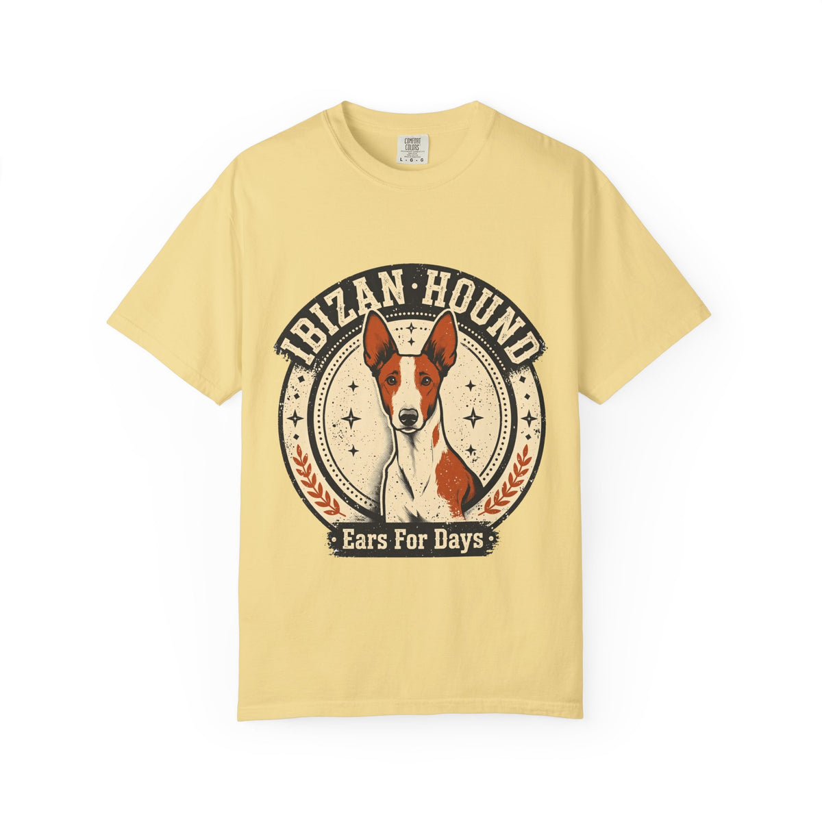 'Elegant Escape' Ibizan Hound T-Shirt — alternate view