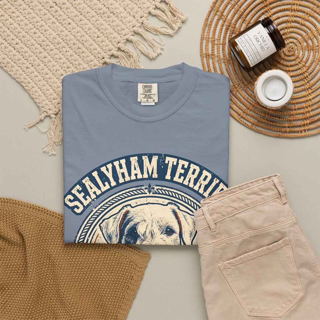 'Grand Opinions' Sealyham Terrier T-Shirt — alternate view