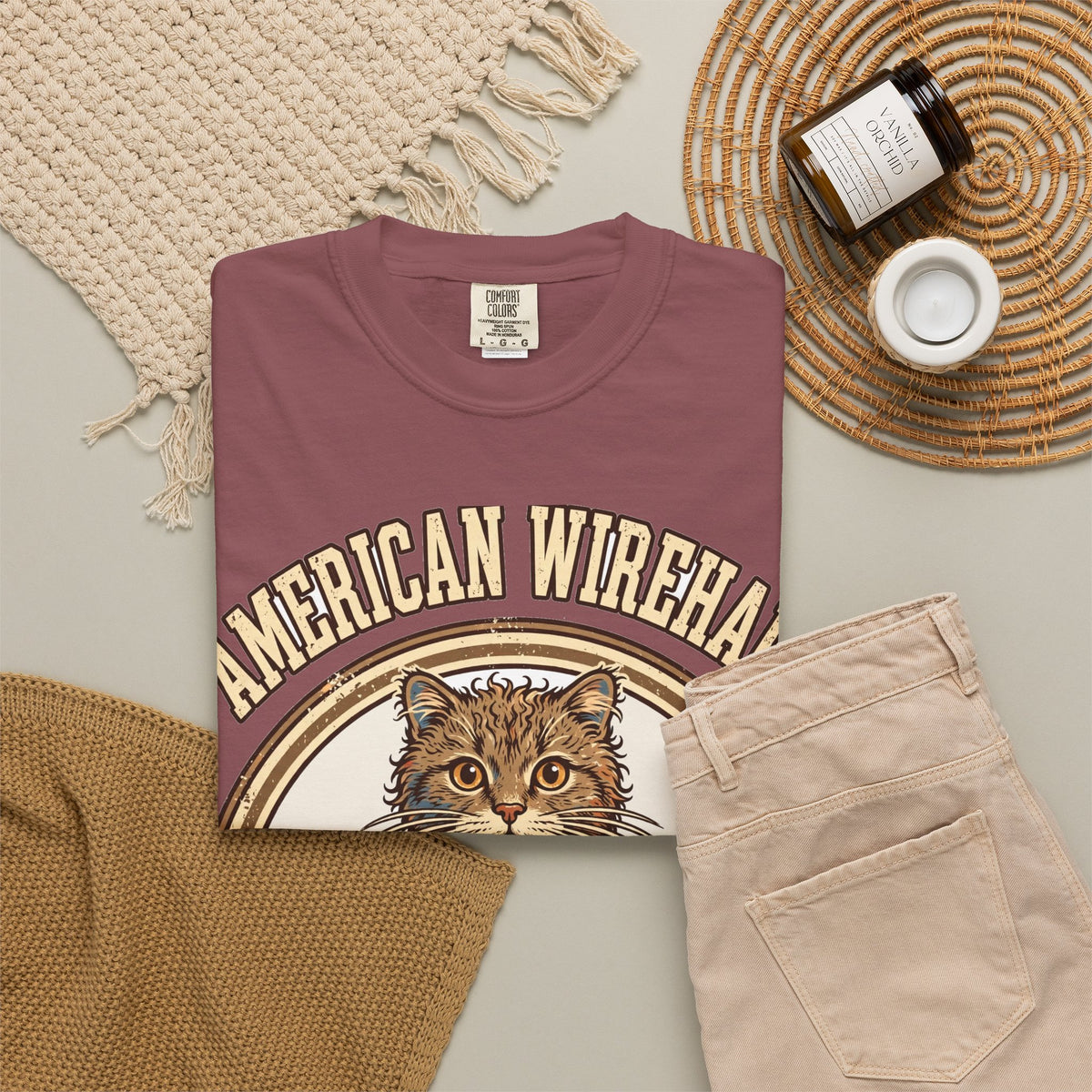 American Wirehair Wild Wire Coat Tee