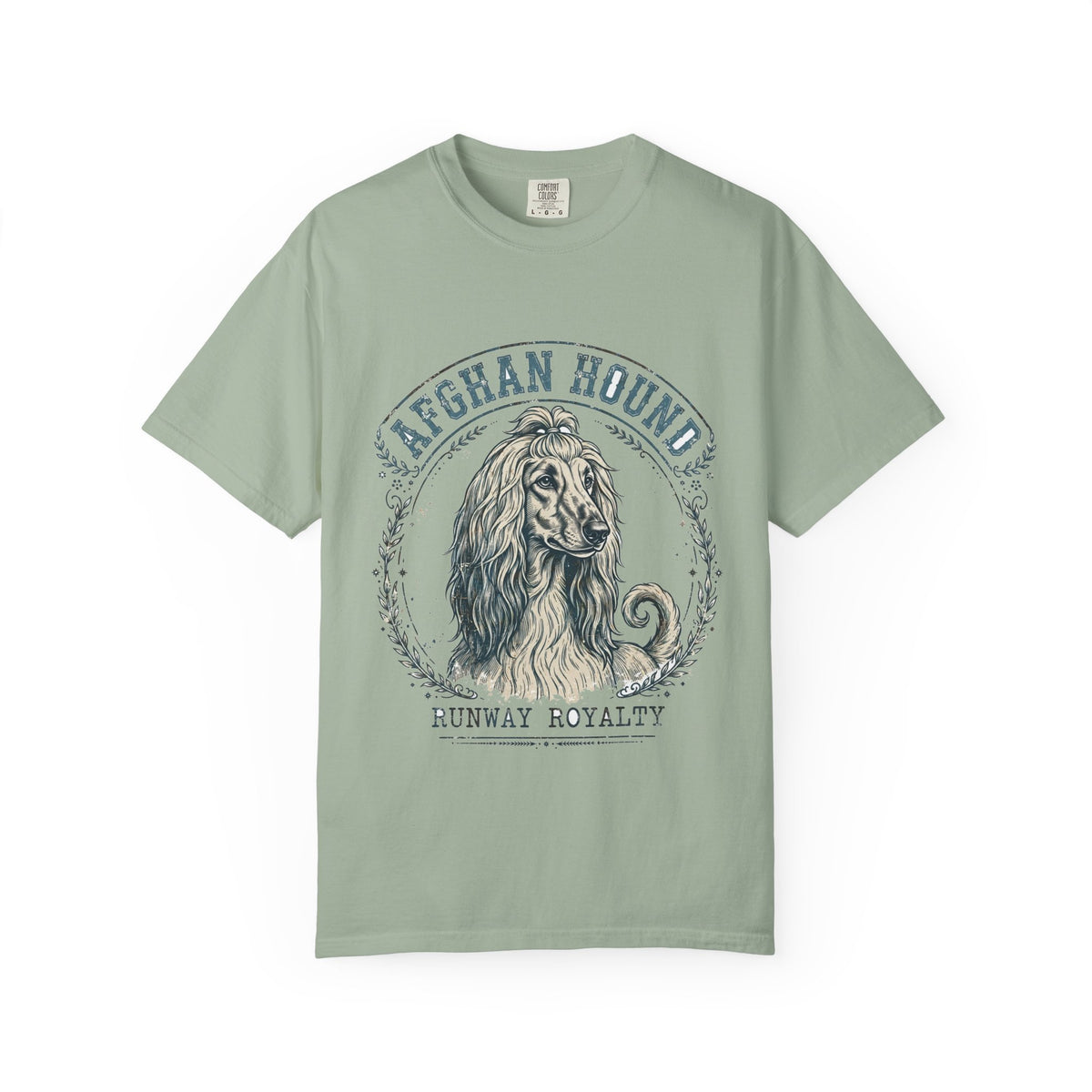 Afghan Hound Runway Royalty Tee