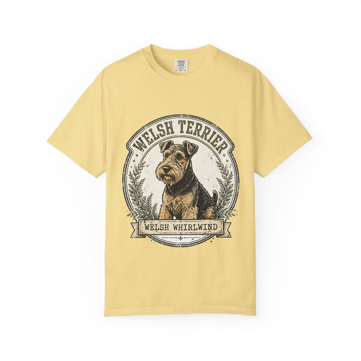 'Welsh Whirlwind' Welsh Terrier T-Shirt — alternate view