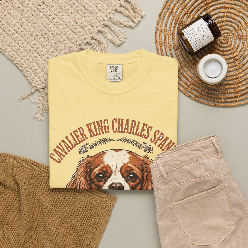 'Cuddlebug' Cavalier King Charles Spaniel T-Shirt — alternate view