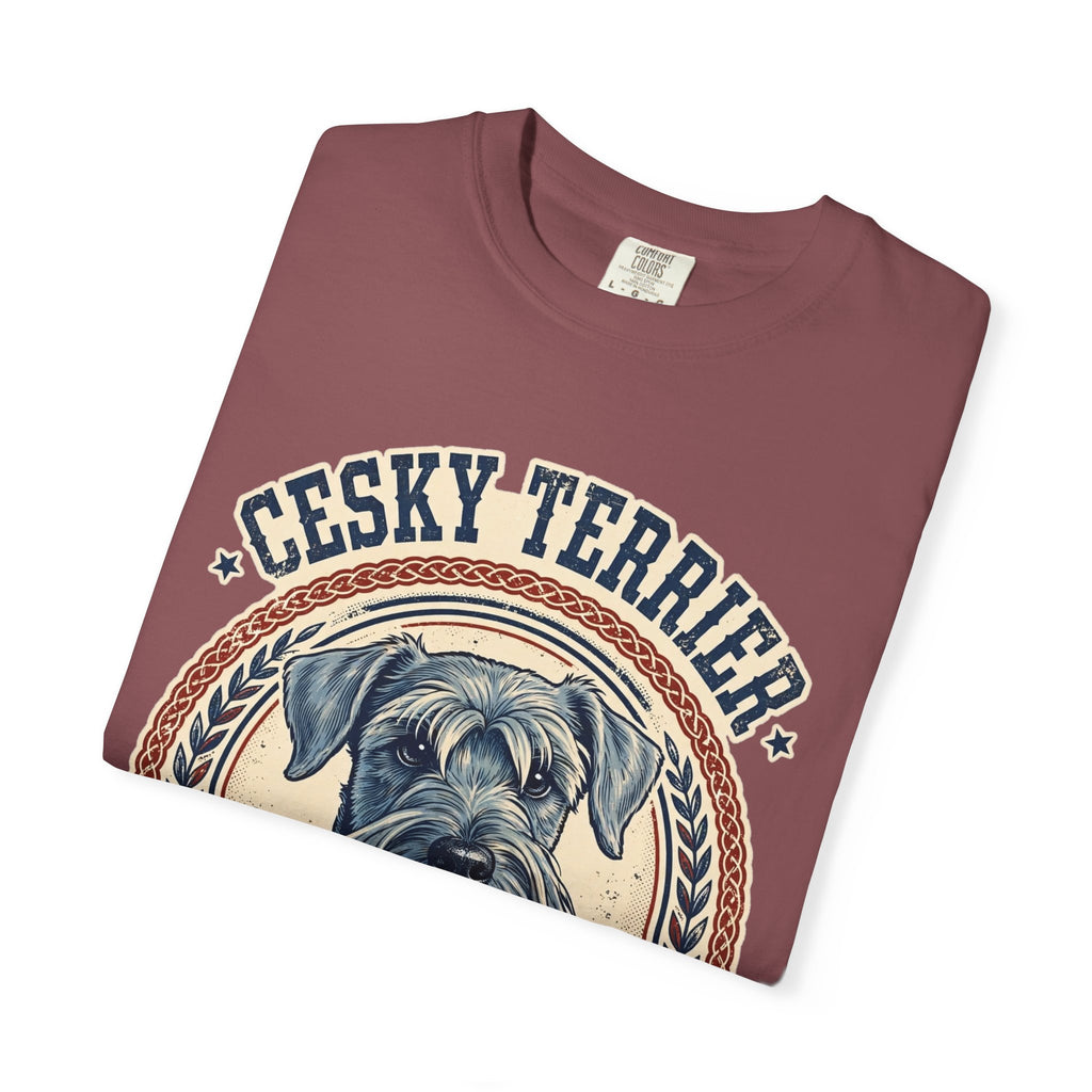 'Silky Beard' Cesky Terrier T-Shirt — alternate view