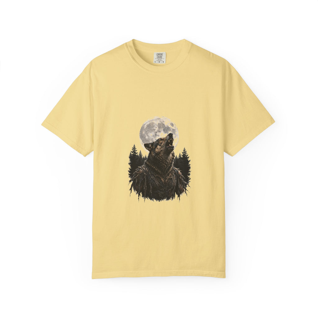 German Shepherd Werewolf Halloween Tee
