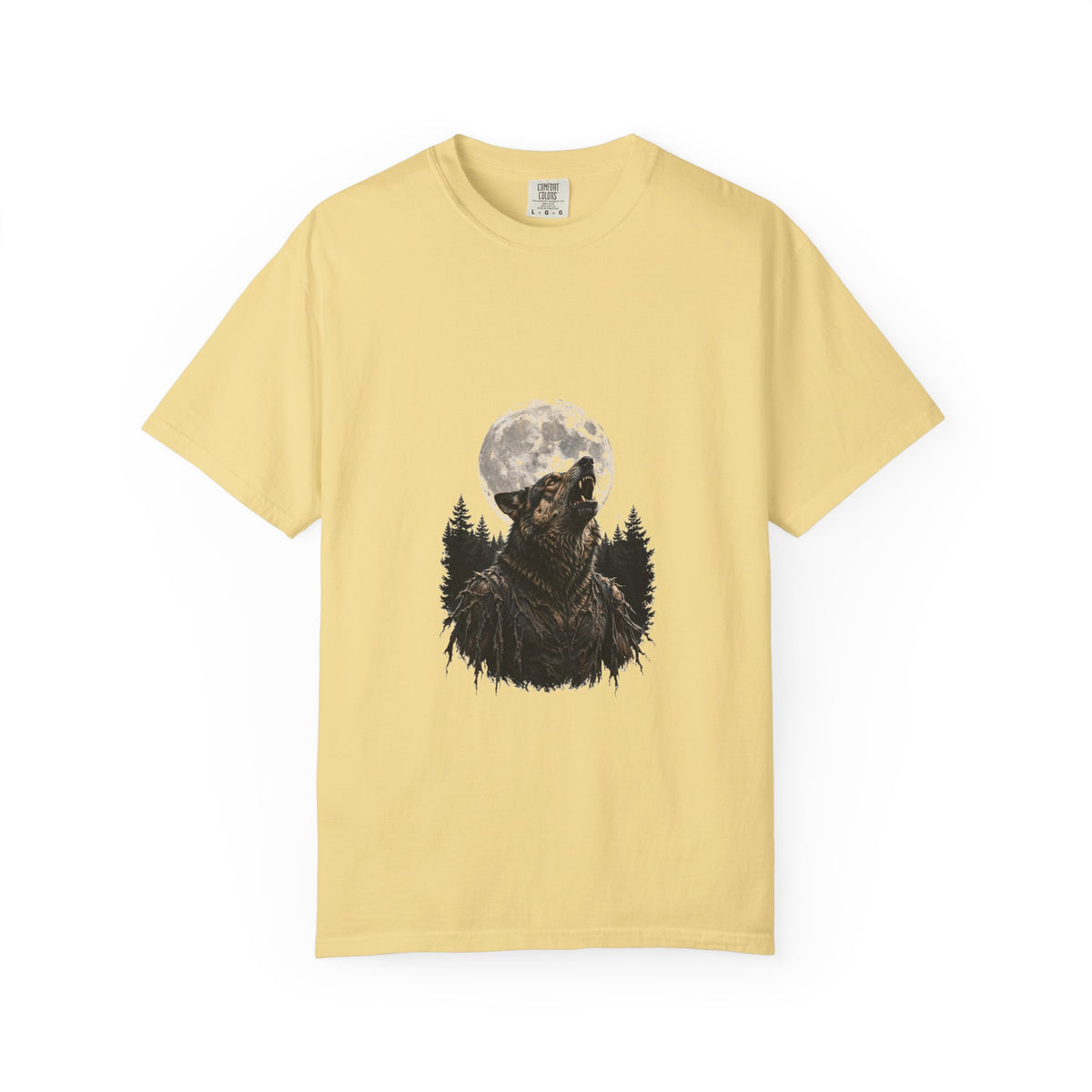 German Shepherd Werewolf Halloween Tee