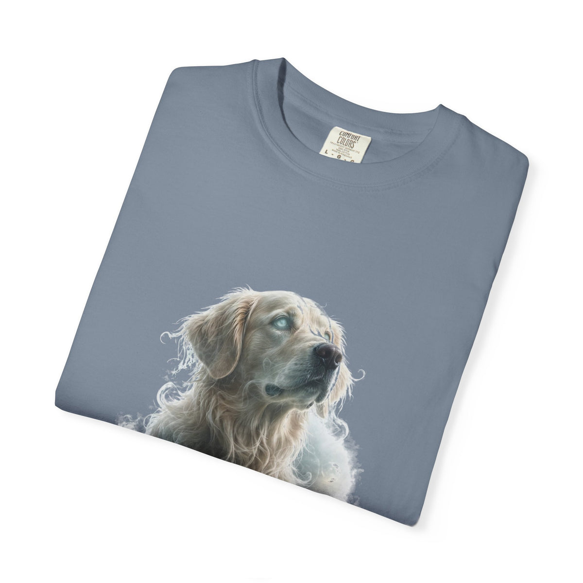 Golden Retriever Spooky Ghost Halloween Tee