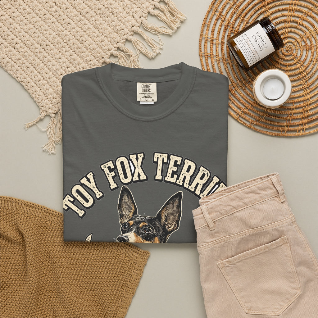 'Toy Tornado' Toy Fox Terrier T-Shirt — alternate view