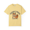 'Curly Tail' Norwegian Buhund T-Shirt — alternate view