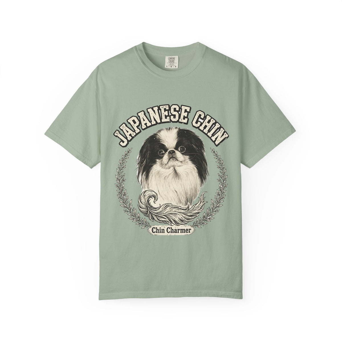 'Chin Charmer' Japanese Chin T-Shirt — alternate view
