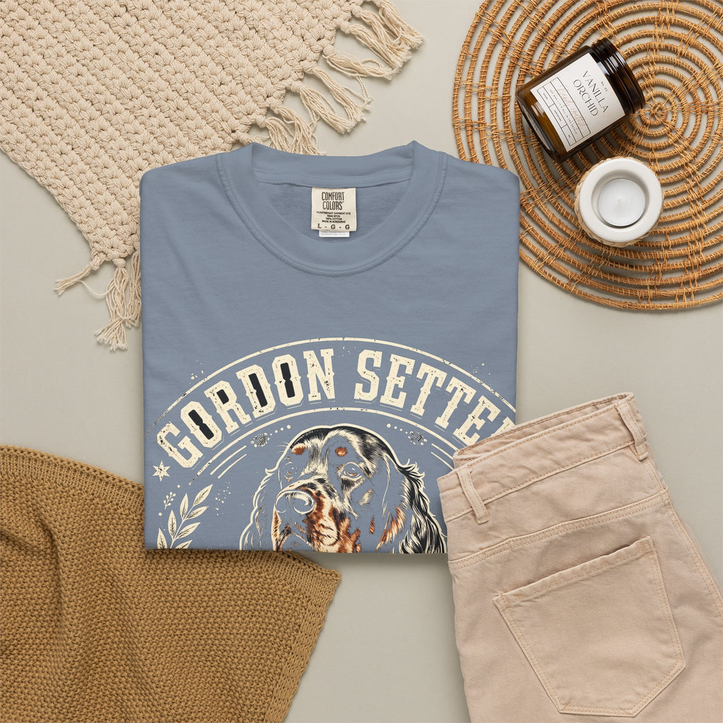 'Gordon Glamour' Gordon Setter T-Shirt — alternate view