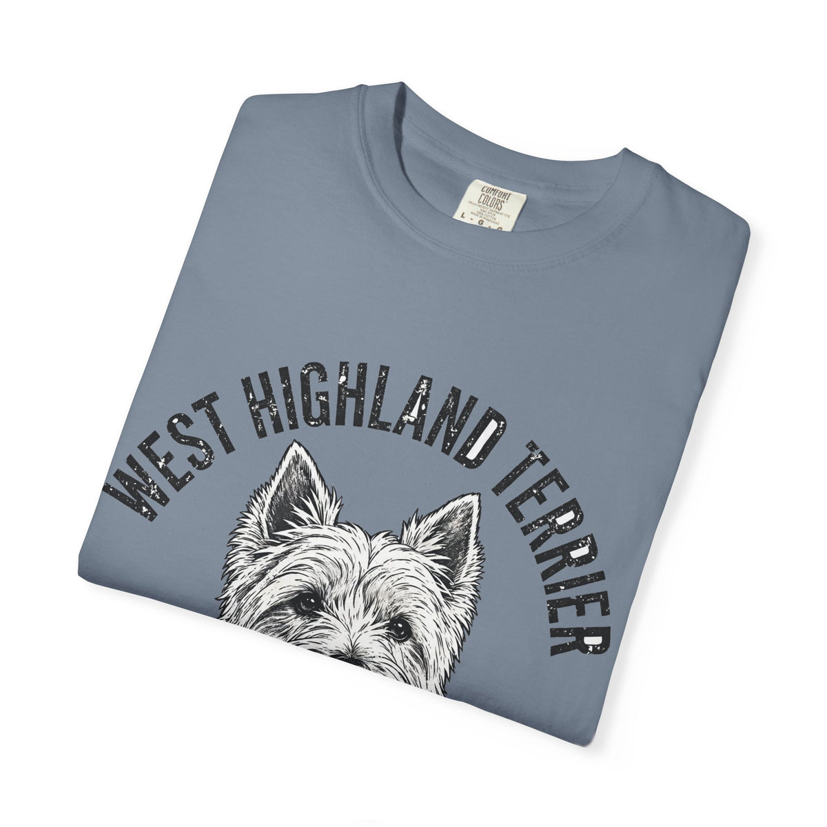 'Scruff Boss' West Highland Terrier T-Shirt — alternate view