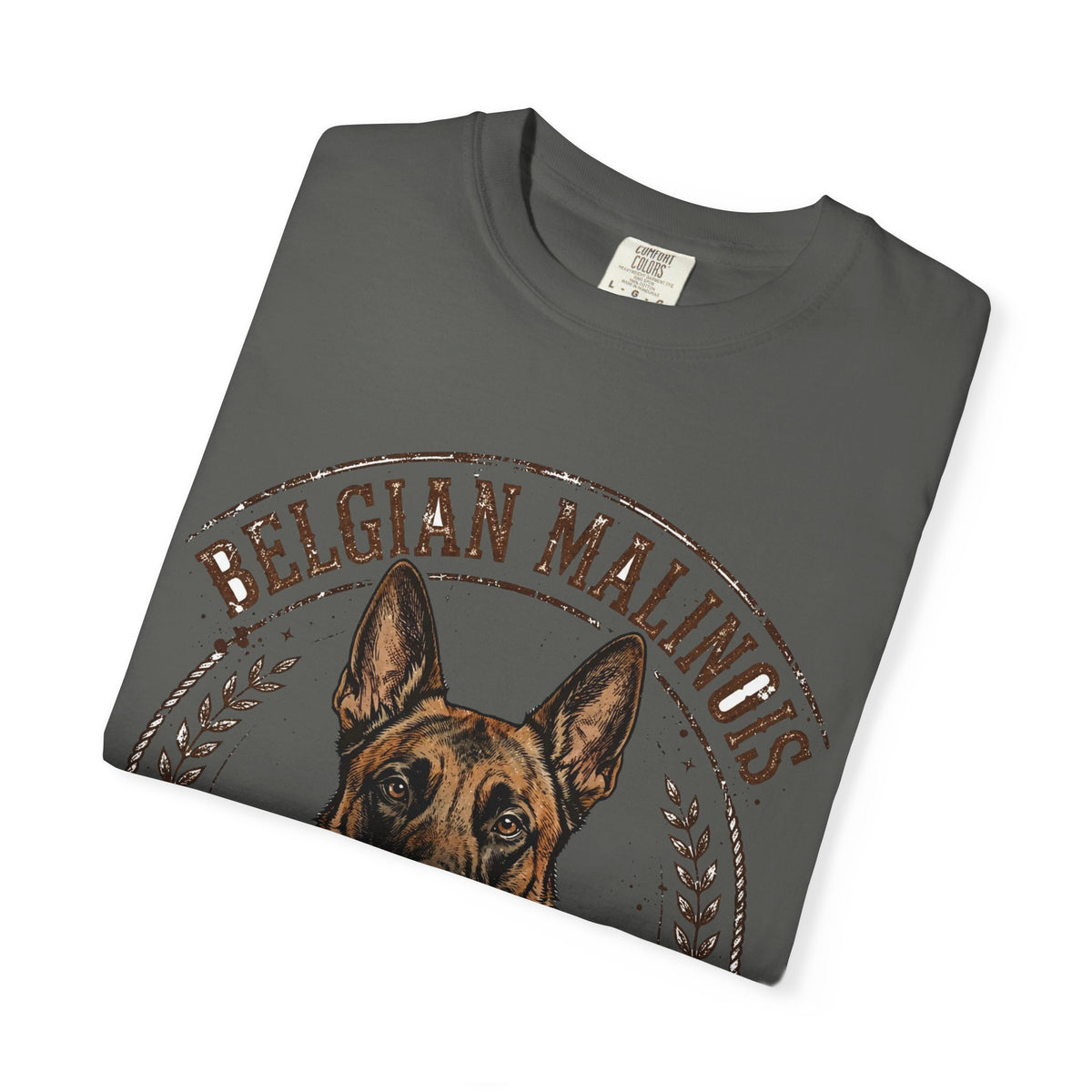 'Malinois Mayhem' Belgian Malinois T-Shirt — alternate view