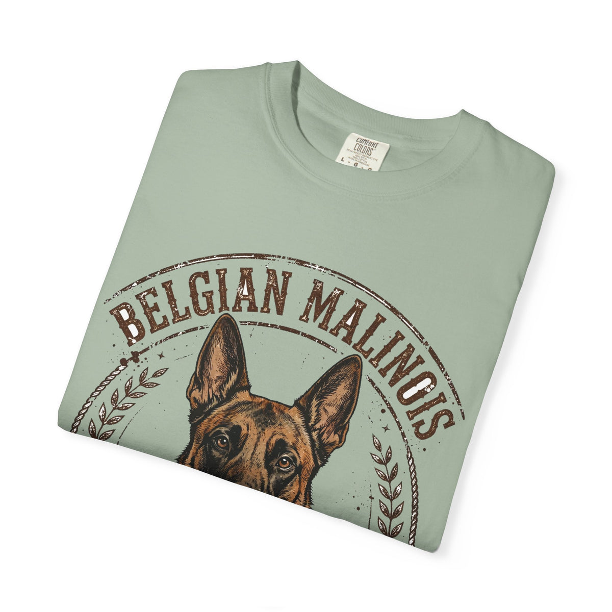 'Malinois Mayhem' Belgian Malinois T-Shirt — alternate view