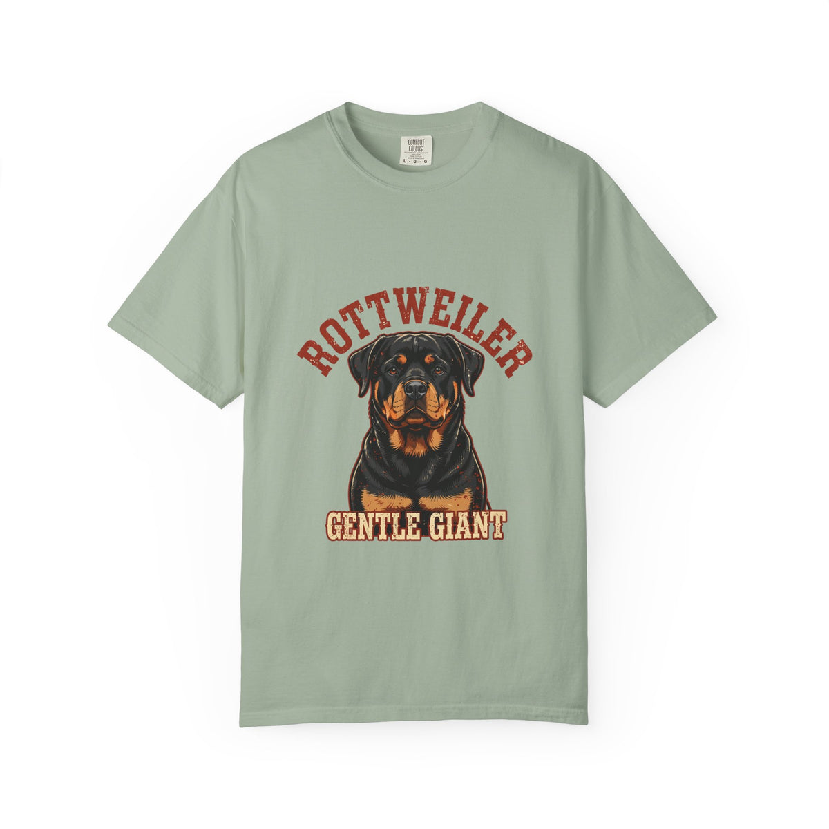 'Gentle Giant Rottweiler' Rottweiler T-Shirt — alternate view