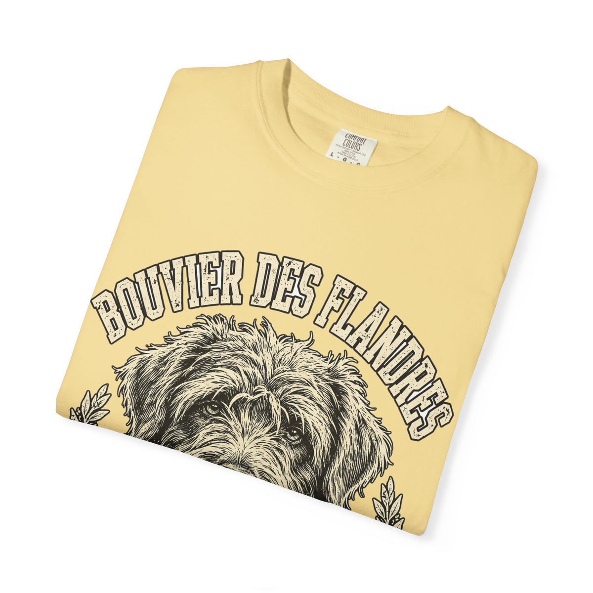 'Flanders Floof' Bouvier des Flandres T-Shirt — alternate view