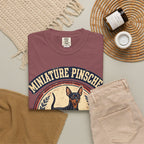 'Tiny King' Miniature Pinscher T-Shirt — alternate view