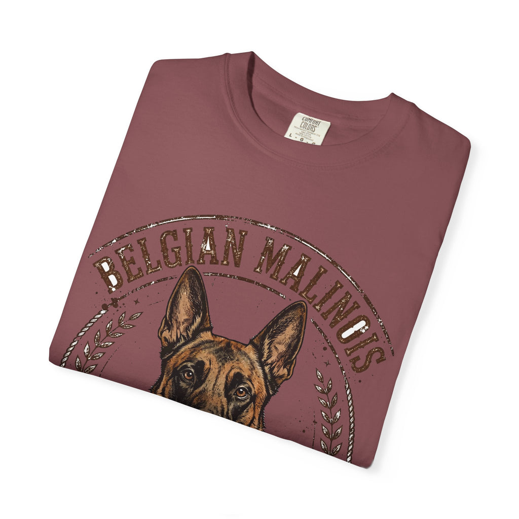 'Malinois Mayhem' Belgian Malinois T-Shirt — alternate view