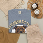 'Smiley Staffy' Staffordshire Bull Terrier T-Shirt — alternate view