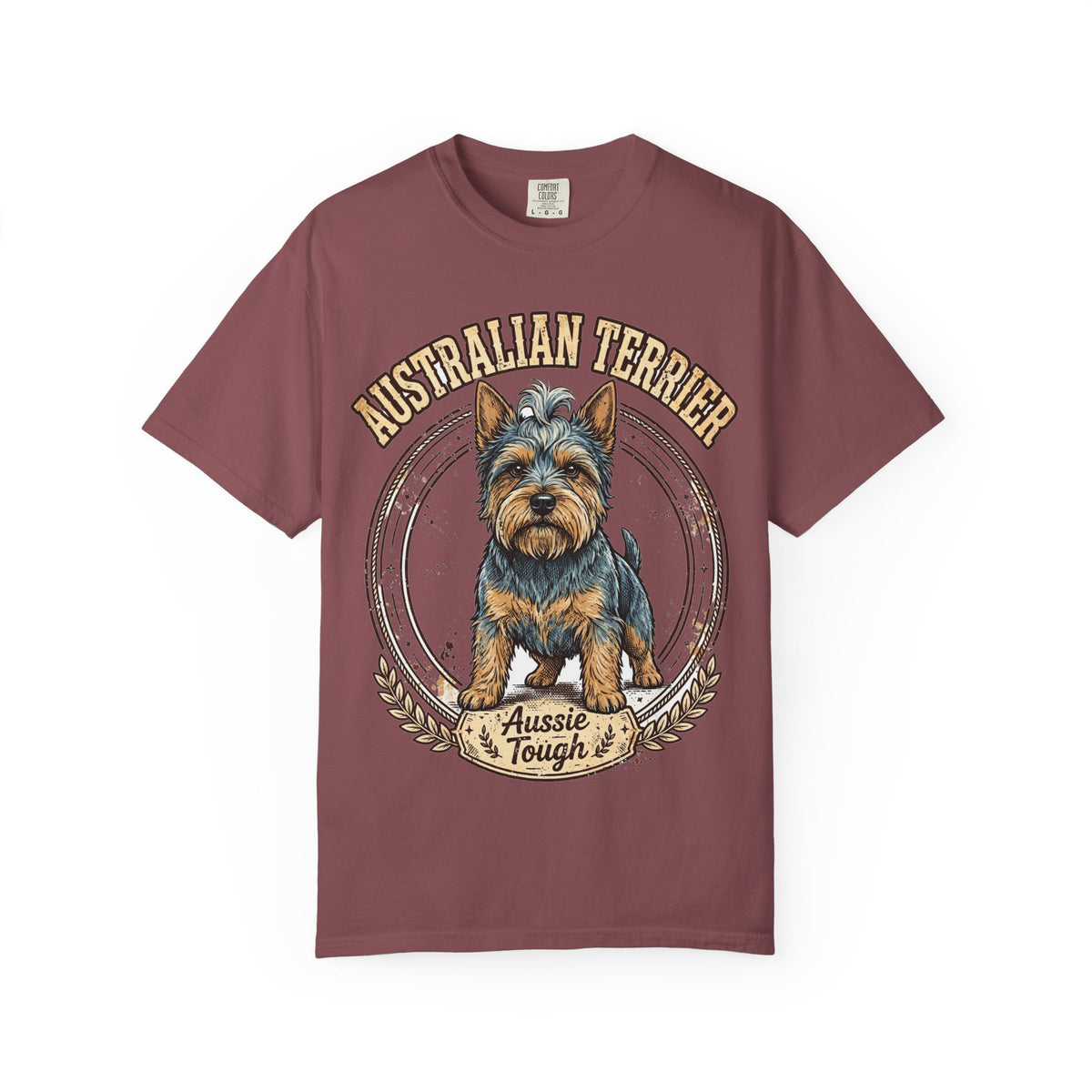 Australian Terrier Aussie Tough Tee