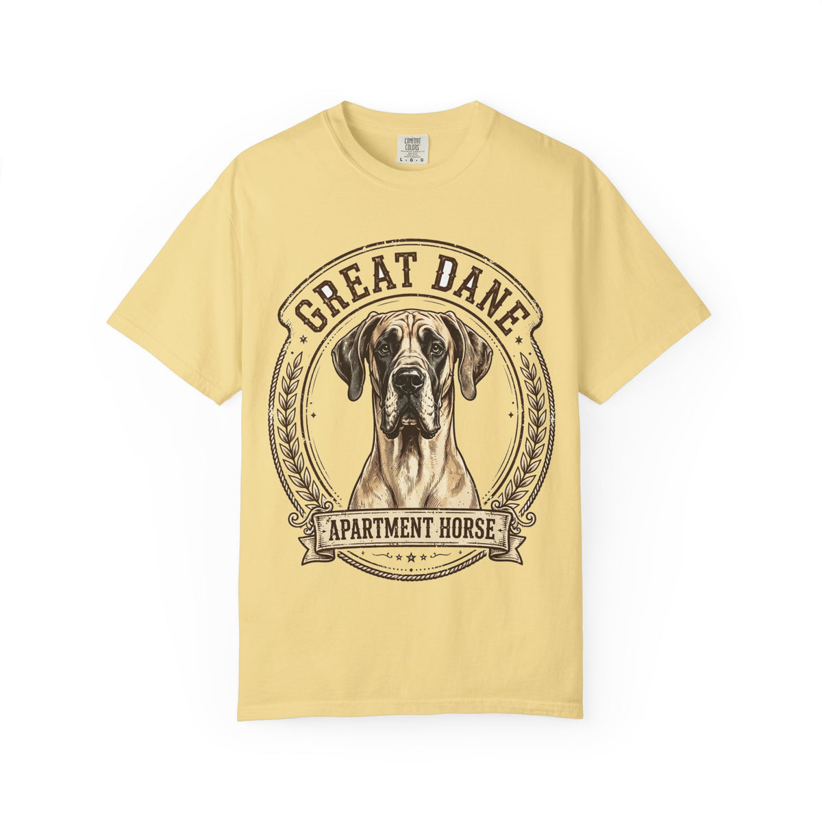 'Apartment Horse' Great Dane T-Shirt — alternate view