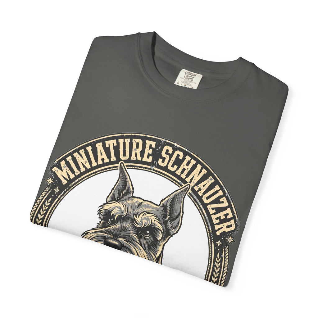 'Bearded Bandit' Miniature Schnauzer T-Shirt — alternate view