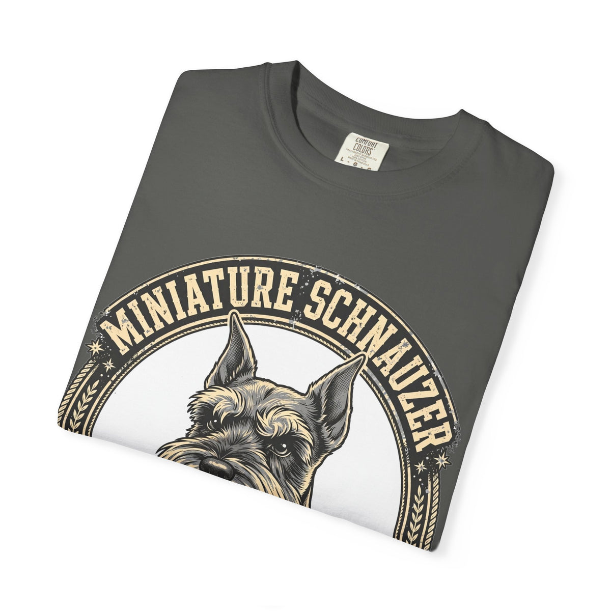 'Bearded Bandit' Miniature Schnauzer T-Shirt — alternate view