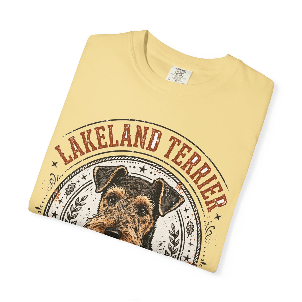 'Lake Effect Chaos' Lakeland Terrier T-Shirt — alternate view