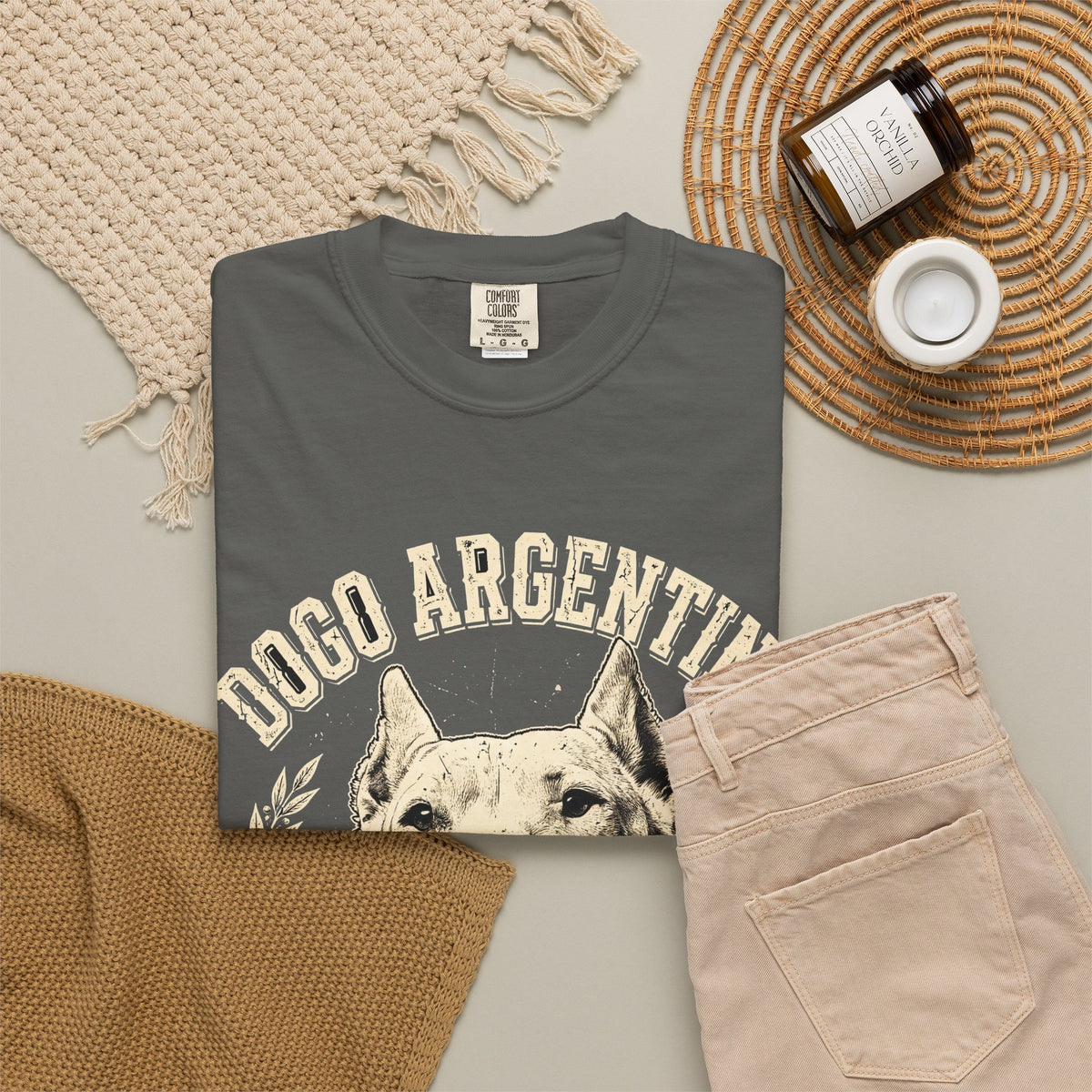 'Dogo Devotion' Dogo Argentino T-Shirt — alternate view