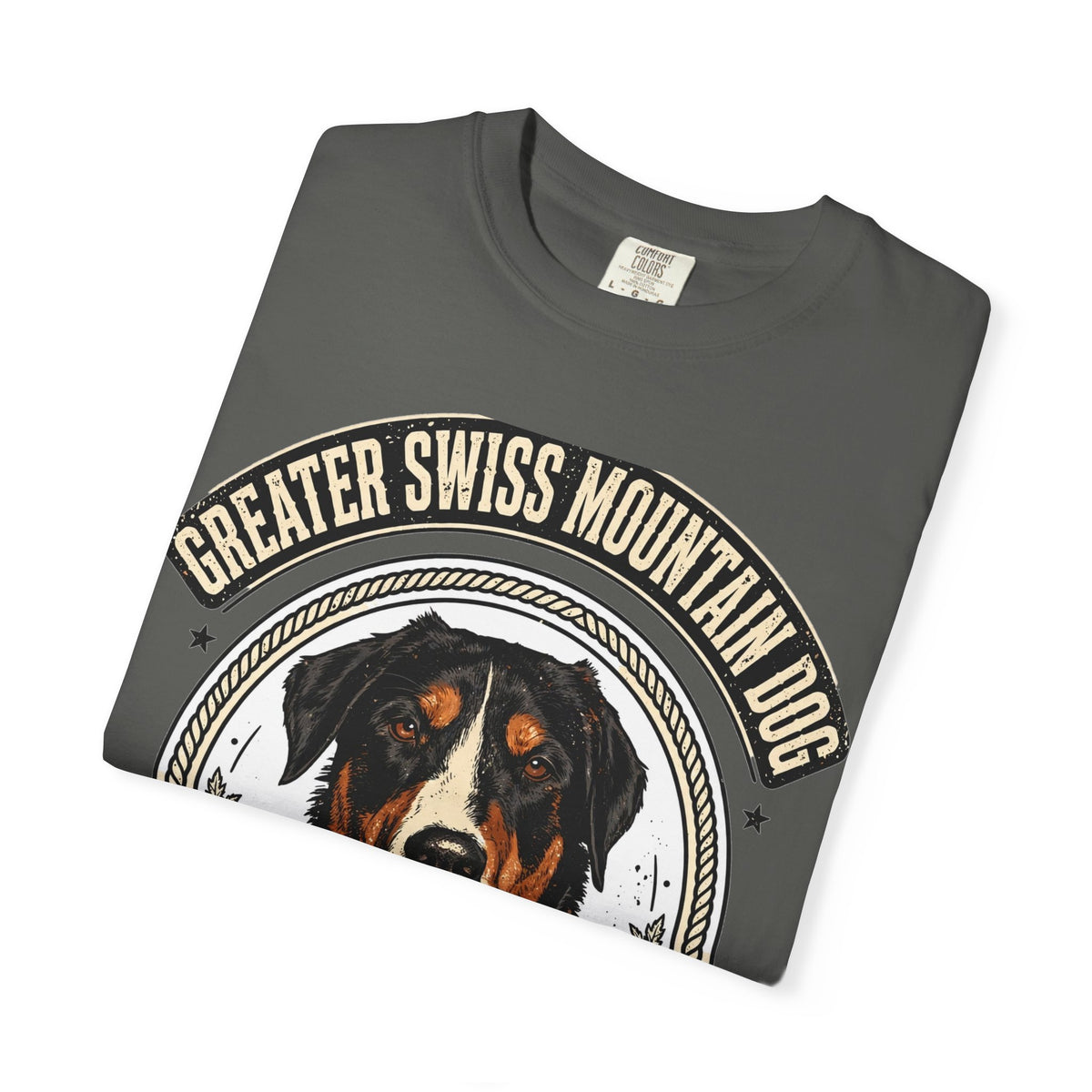 'Swissy' Greater Swiss Mountain Dog T-Shirt — alternate view