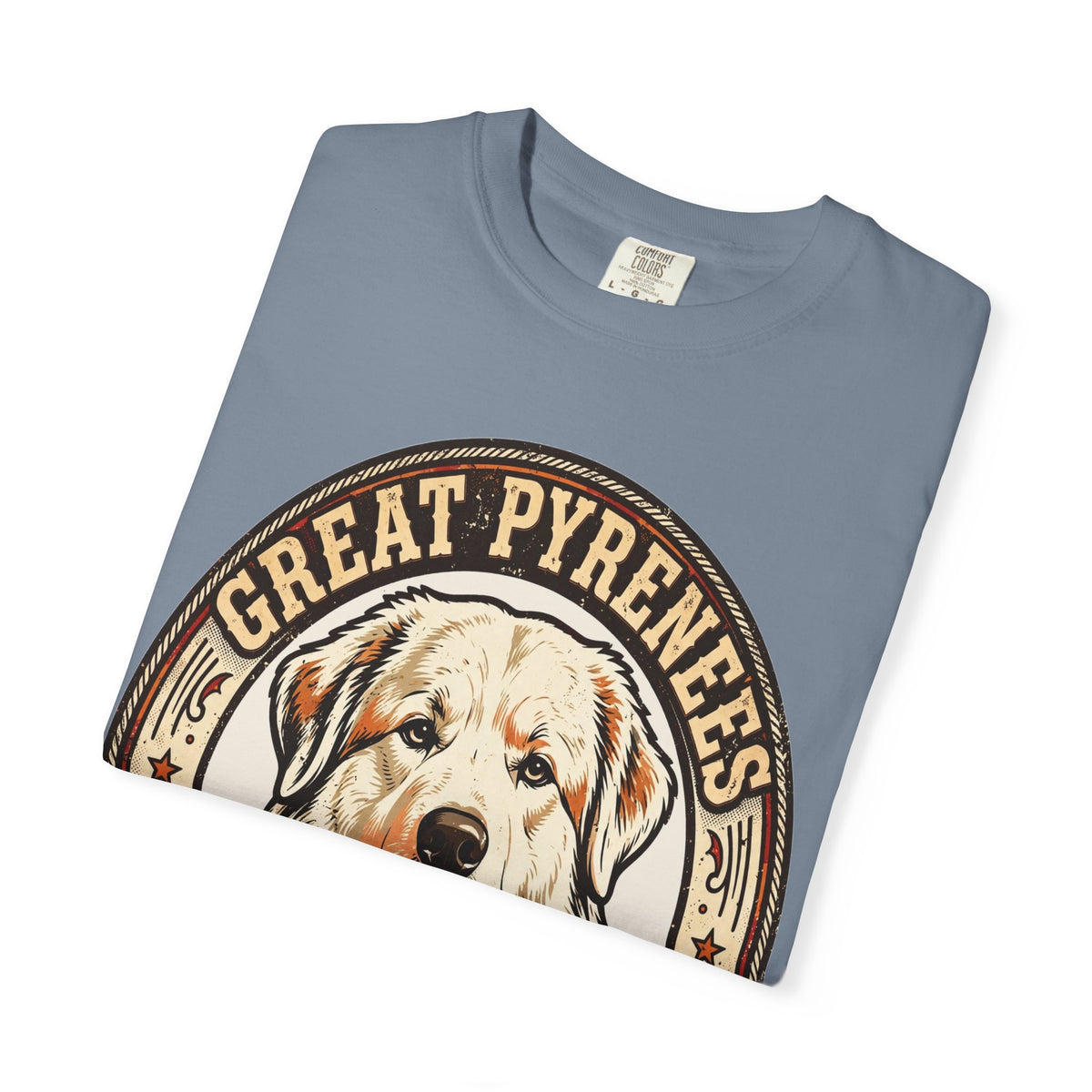 'Fluffy Guardian' Great Pyrenees T-Shirt — alternate view