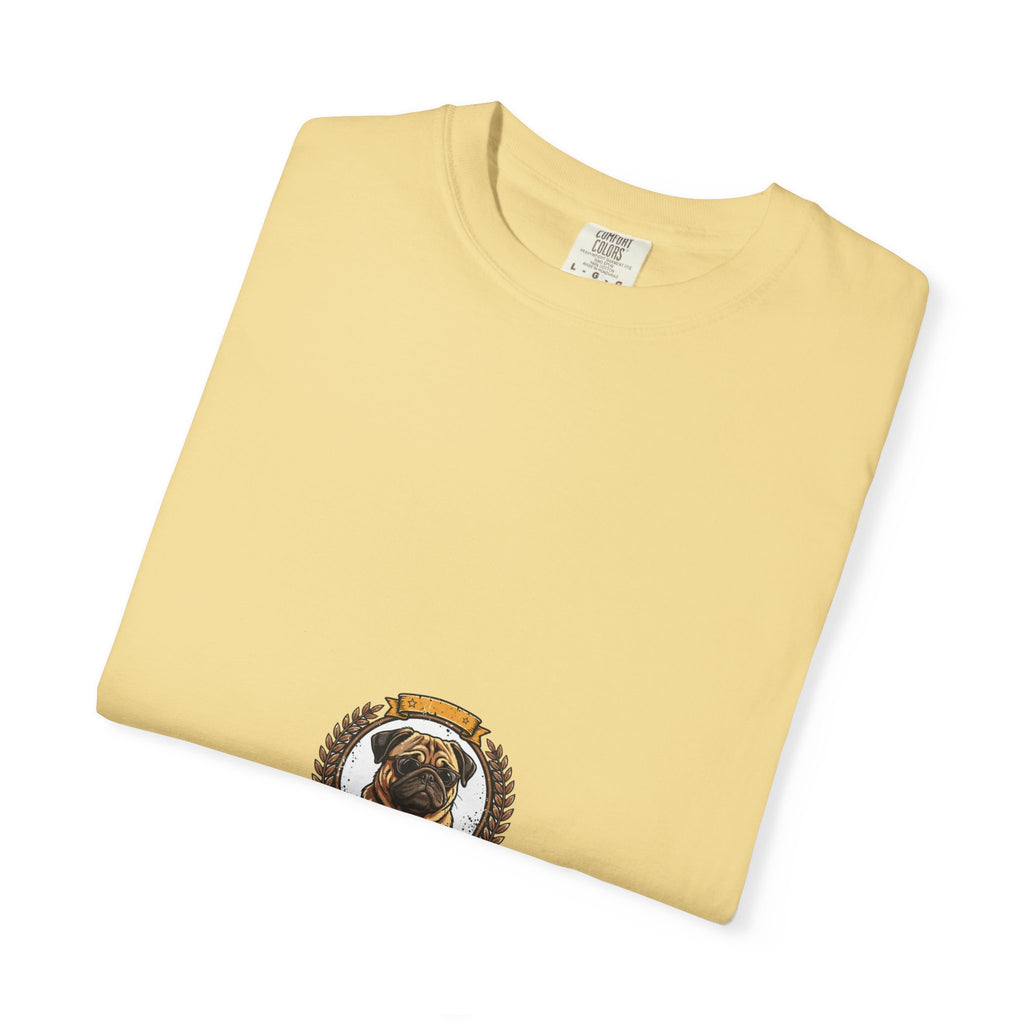 'Pugglee Vintage Dog Graphic' Pug T-Shirt — alternate view