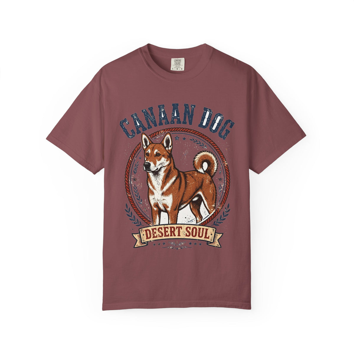 'Desert Soul' Canaan Dog T-Shirt — alternate view