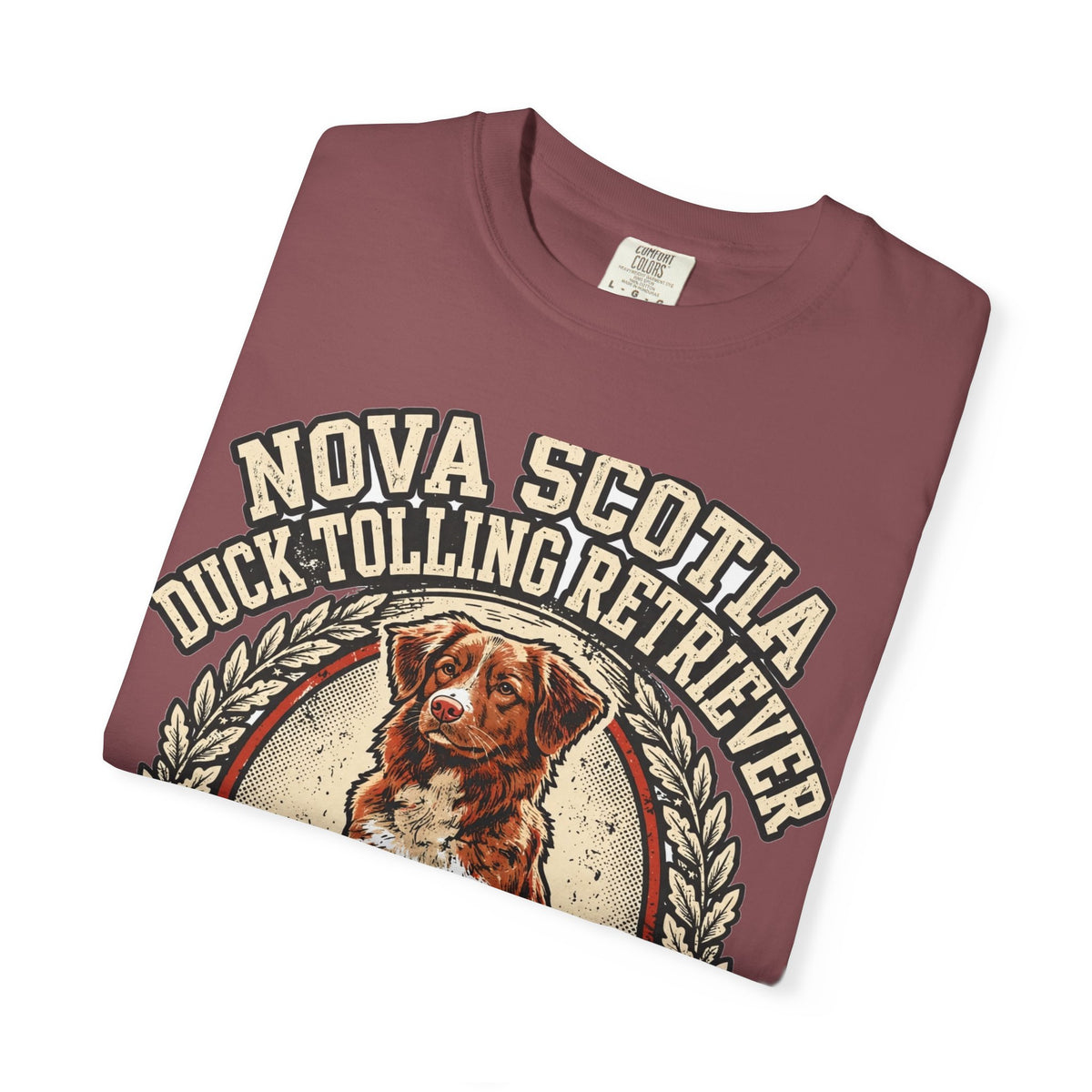 'Redhead' Nova Scotia Duck Tolling Retriever T-Shirt — alternate view