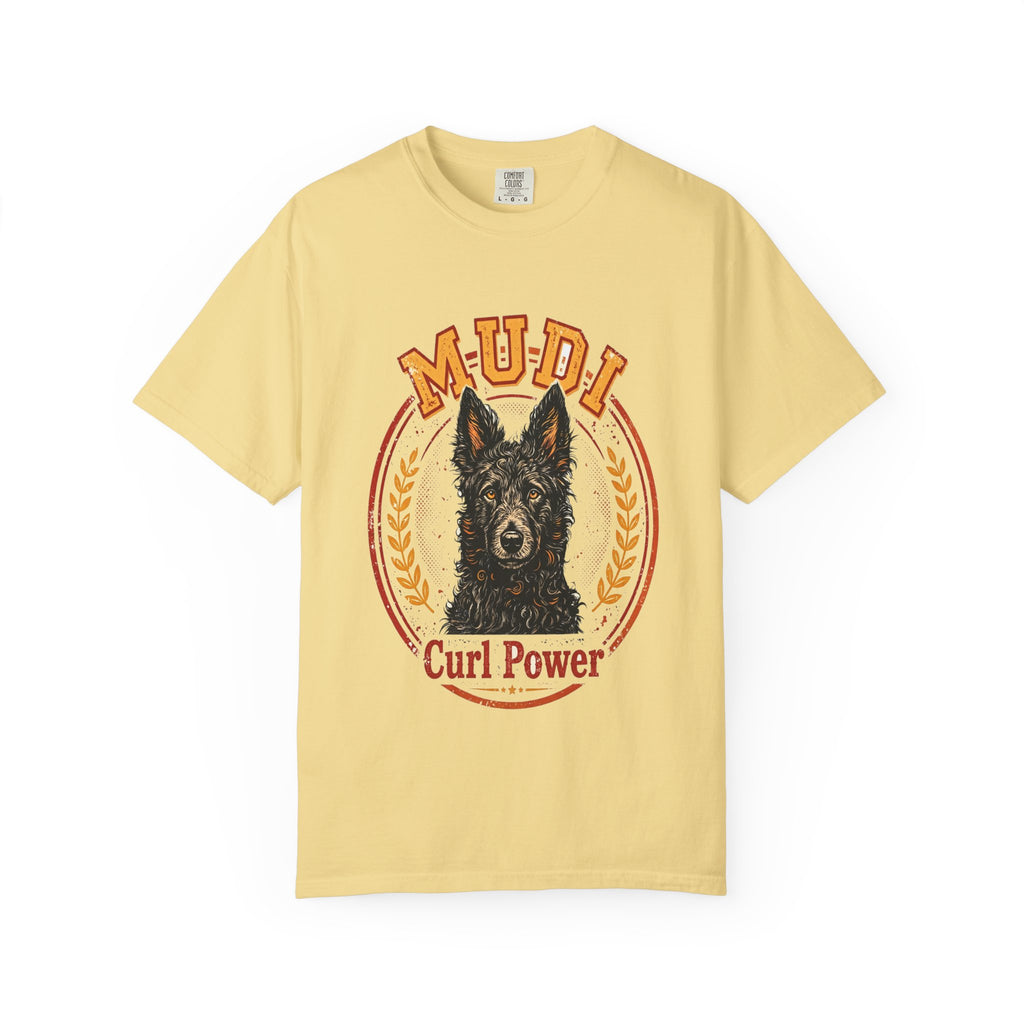 'Curl Power' Mudi T-Shirt — alternate view