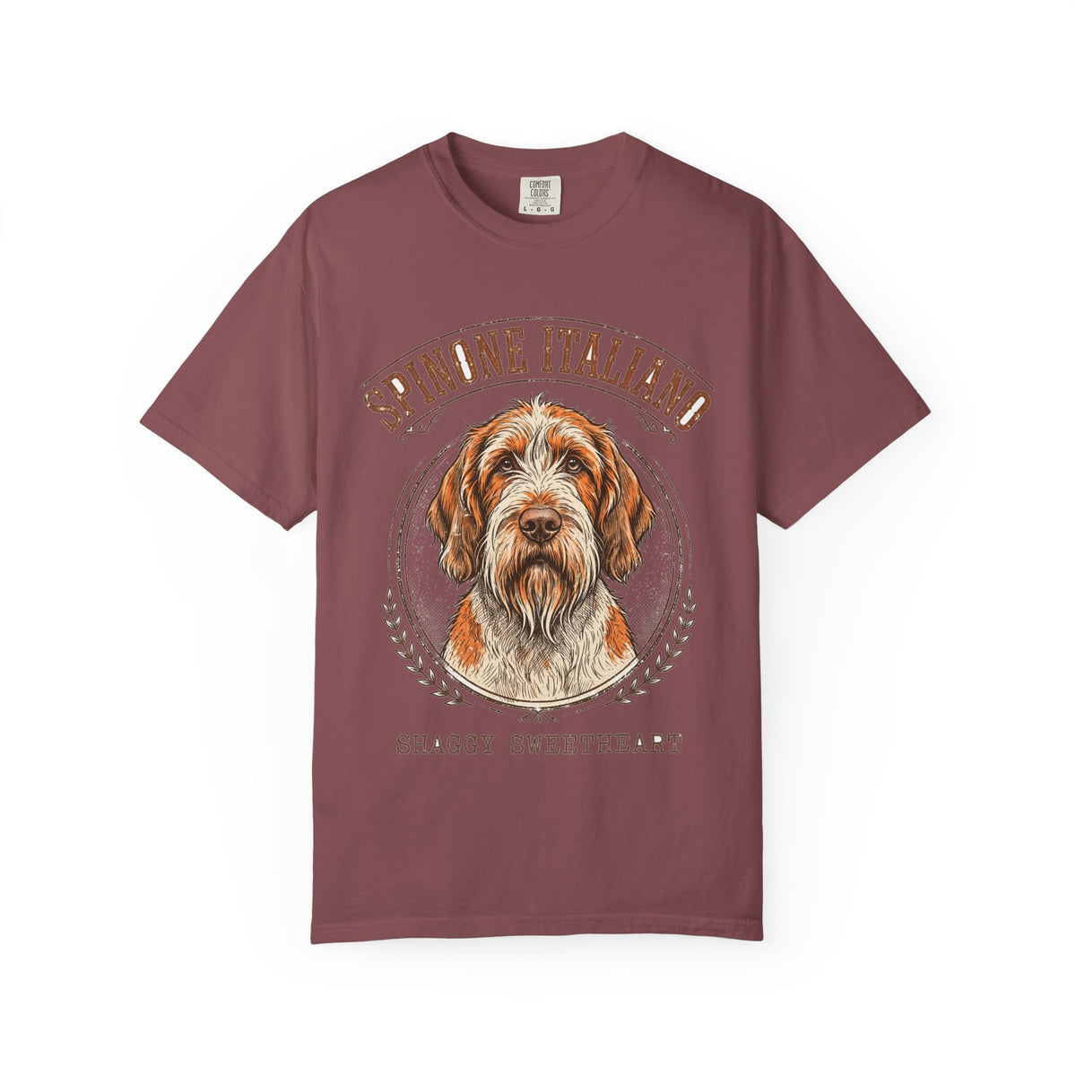 'Shaggy Sweetheart' Spinone Italiano T-Shirt — alternate view