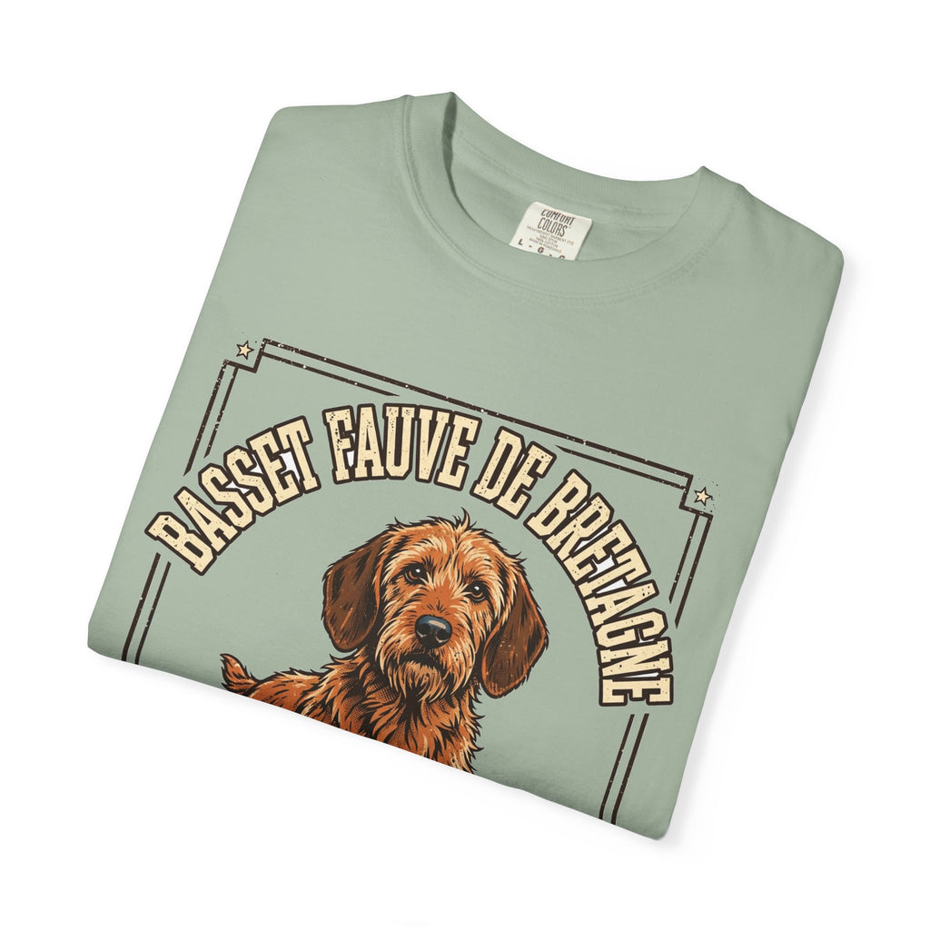 'Fawnomenal' Basset Fauve de Bretagne T-Shirt — alternate view