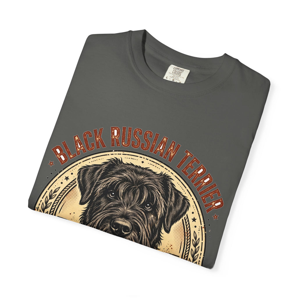 'Beard Bodyguard' Black Russian Terrier T-Shirt — alternate view