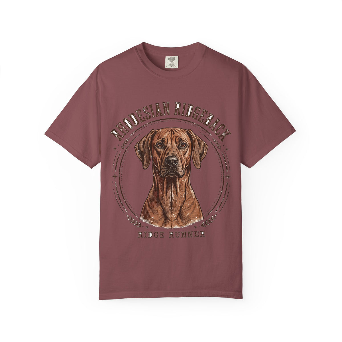 'Ridge Runner' Rhodesian Ridgeback T-Shirt — alternate view