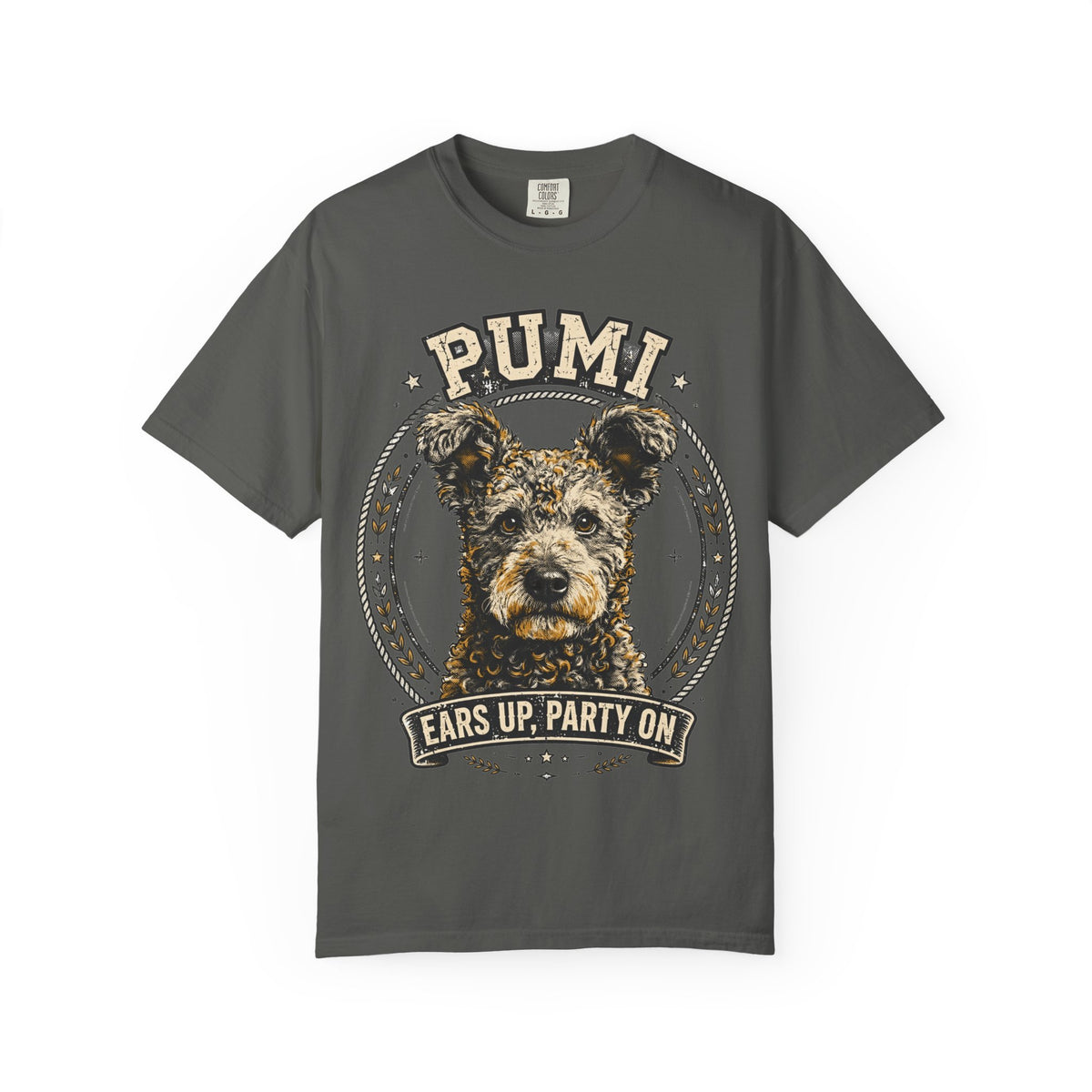 'Ears Up' Pumi T-Shirt — alternate view