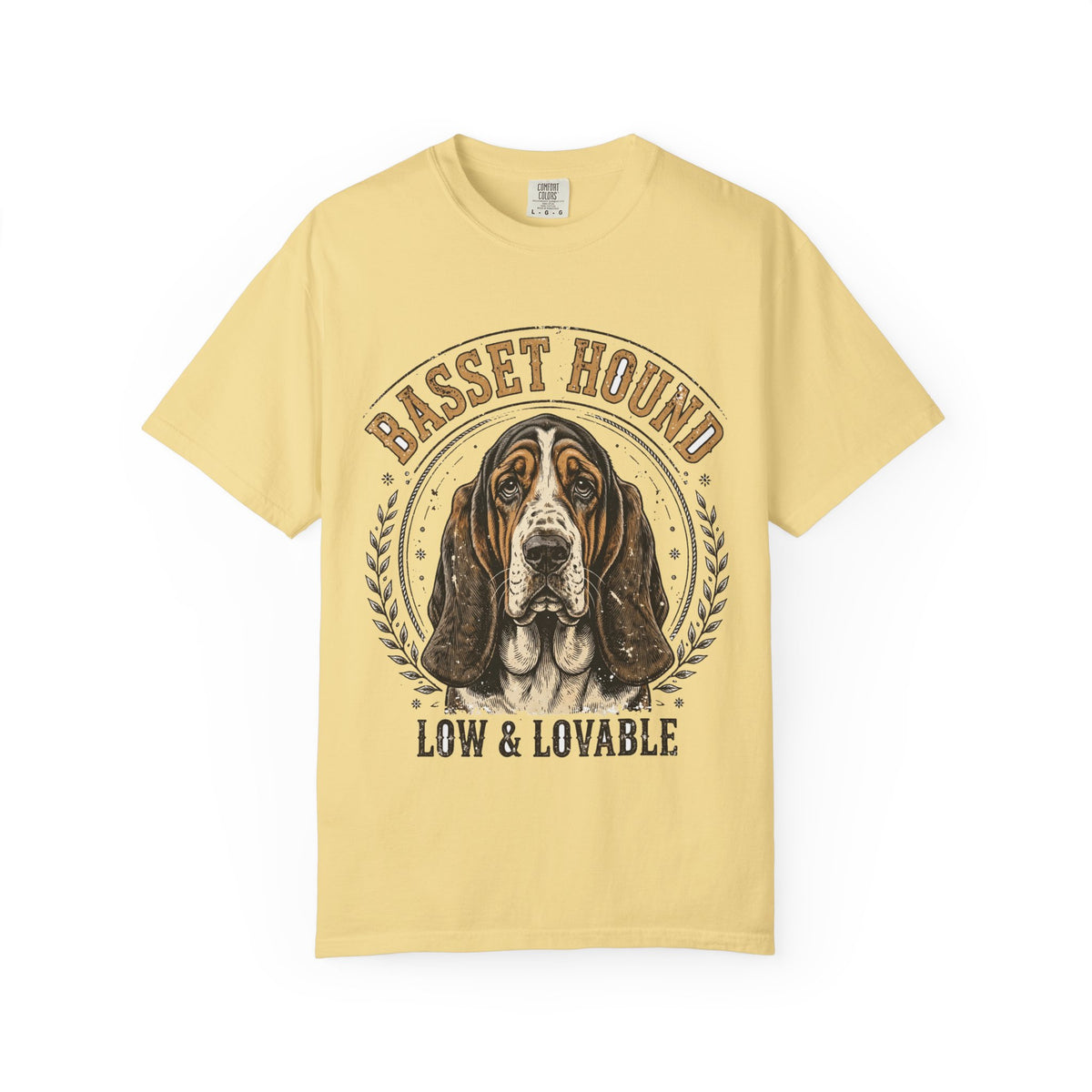 Basset Hound Low & Lovable Tee