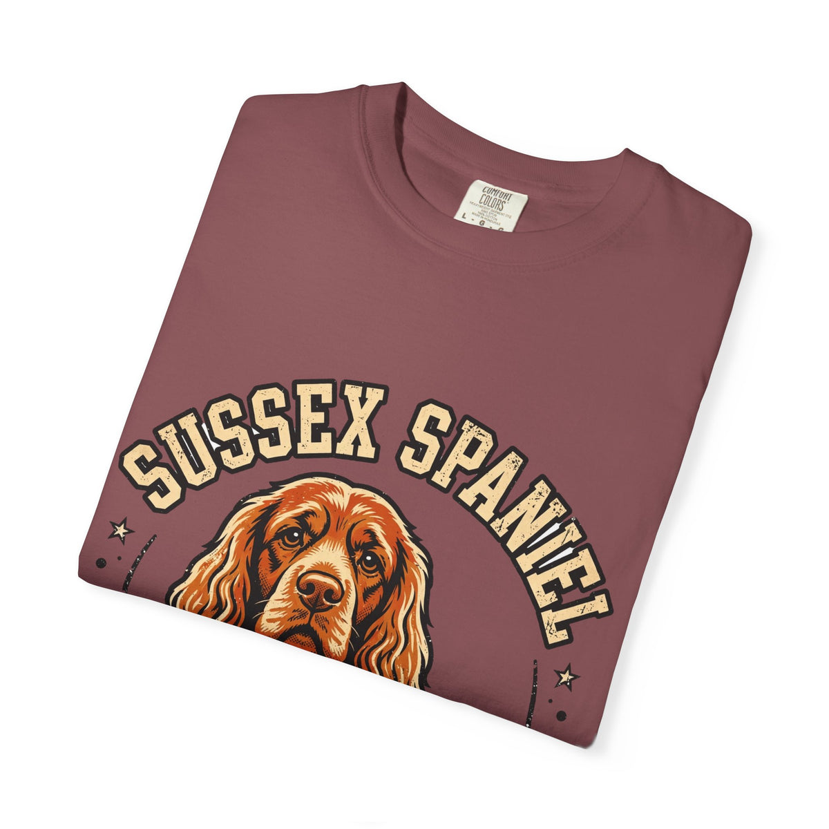 'Chill Chaser' Sussex Spaniel T-Shirt — alternate view