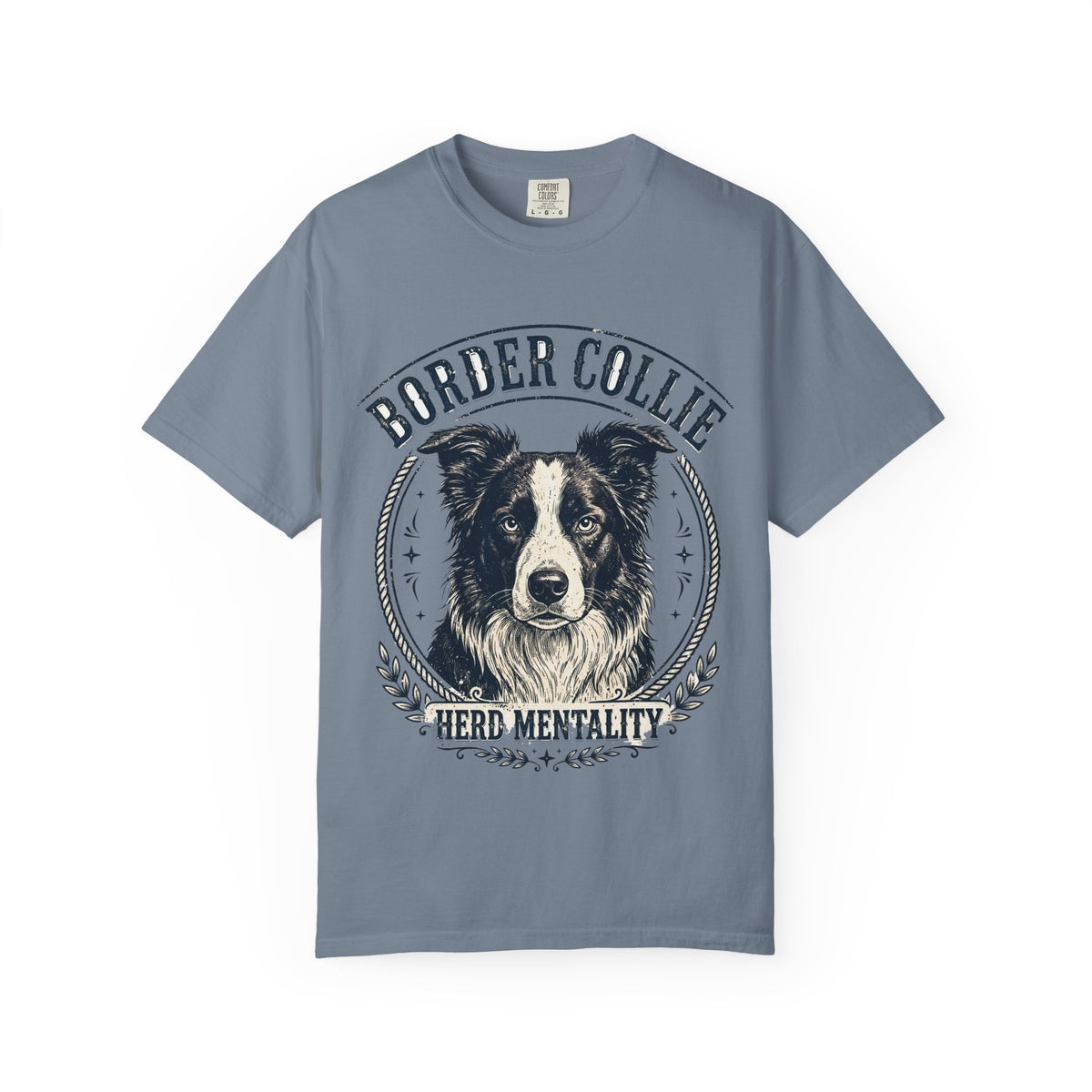 'Herd Mentality' Border Collie T-Shirt — alternate view