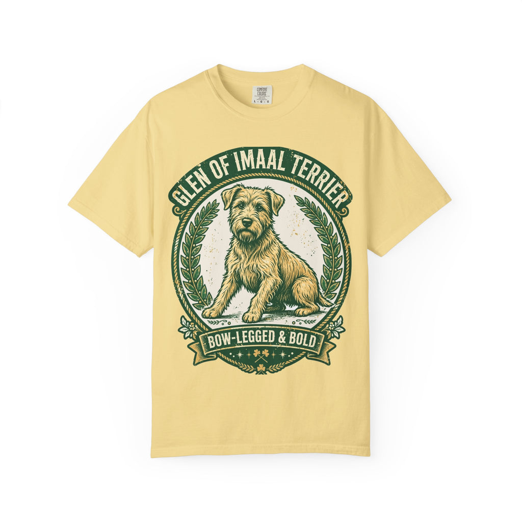 'of Imaal Bold' Glen of Imaal Terrier T-Shirt — alternate view
