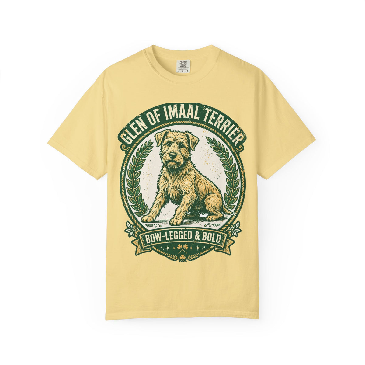 'of Imaal Bold' Glen of Imaal Terrier T-Shirt — alternate view