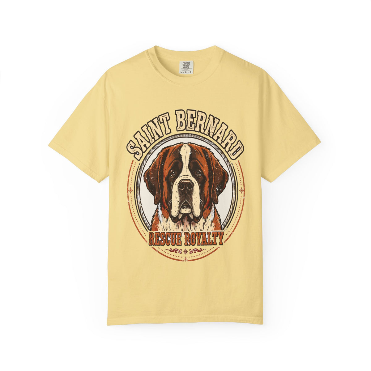 'Rescue Royalty' Saint Bernard T-Shirt — alternate view